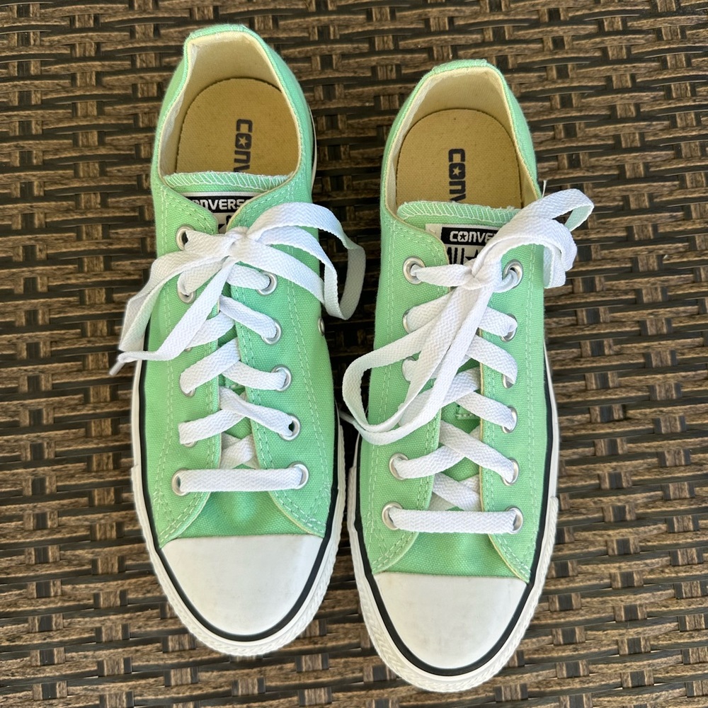 Seafoam Green / Mint Green Converse